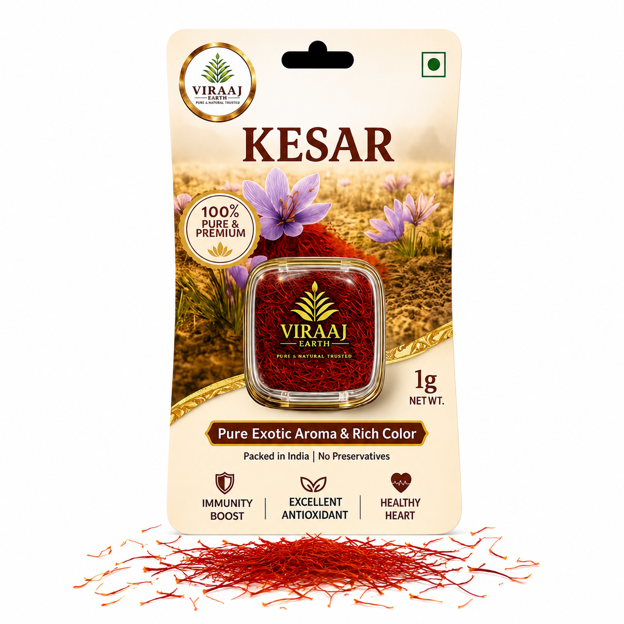 Golden Saffron (Kesar)