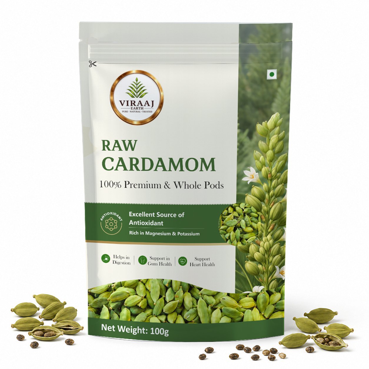 Raw Cardamom